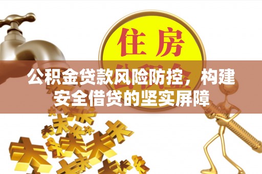 徐汇公积金贷款风险防控，构建安全借贷的坚实屏障