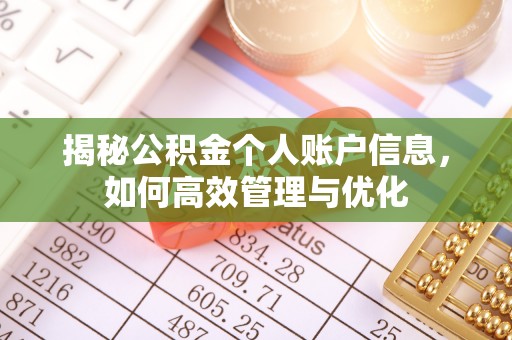 徐汇揭秘公积金个人账户信息，如何高效管理与优化
