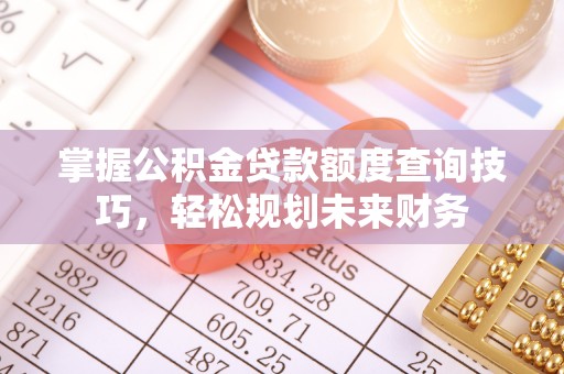 徐汇掌握公积金贷款额度查询技巧，轻松规划未来财务
