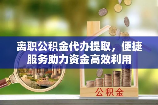 徐汇离职公积金代办提取，便捷服务助力资金高效利用