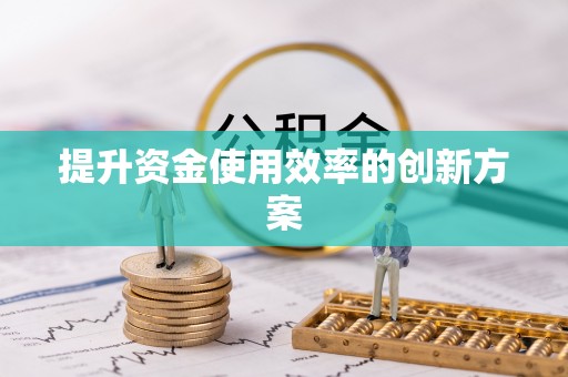 徐汇提升资金使用效率的创新方案
