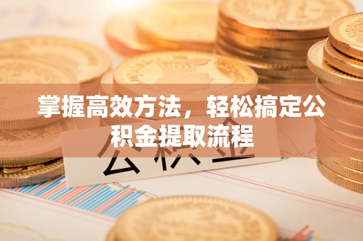 徐汇掌握高效方法，轻松搞定公积金提取流程