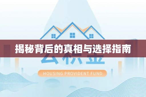 徐汇揭秘背后的真相与选择指南