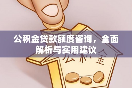 徐汇公积金贷款额度咨询，全面解析与实用建议
