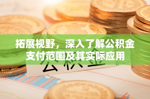 徐汇拓展视野，深入了解公积金支付范围及其实际应用