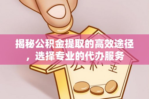 徐汇揭秘公积金提取的高效途径，选择专业的代办服务