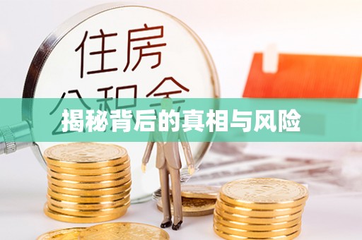 徐汇揭秘背后的真相与风险