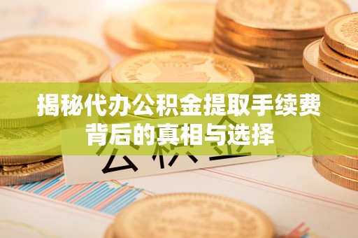 徐汇揭秘代办公积金提取手续费背后的真相与选择