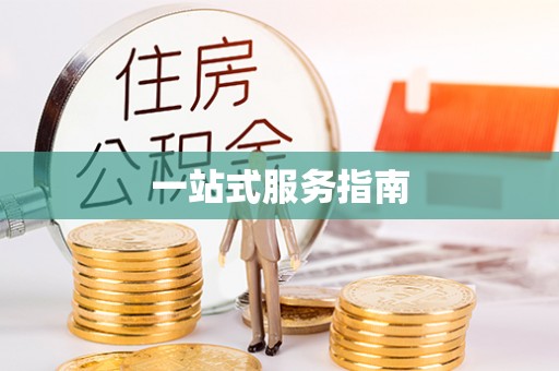 徐汇一站式服务指南